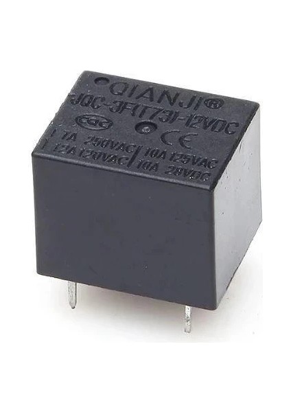 Role 12 V 10 Amper 5 Ayak JQC-3F(T73)-24VDC-1ZS