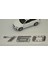 Bmw 750 Bagaj Krom Abs 3m 3D Yazı Logo Orjinal Ürün 2