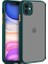 Apple iPhone 11 Pro Kılıf 3D Kamera Korumalı Parmak Izi ve Leke Yapmaz Matte Smoke Case 1