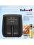 Robx AS27 Airfryer 6 Litre 1700wat +Cam yağdanlık+ızgara şiş 1