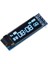 128X32 OLED LCD Ekran 0.91 Inch SSD1306 Mavi(Arduino Uyumlu) 1