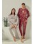 Kadın Uzun Kollu Kışlık Spor Kadife Pijama Takımı 1
