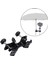 Metal Tripod Şemsiye Tutucu Kamera Için Fotoğraf Çekin Yağmur Gölgesi Barınağı 3