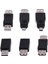 12PCS/SET Otg USB 2.0 Erkek - Kadın Veri Dönüştürücü Adaptörü 4