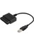 To/pc Için USB Denetleyici Adaptör Dönüştürücü Kablosu - Siyah 1