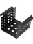 4 Bay 2.5 "hdd Caddy Braket Raf Yedek Parçalar Kolay Montaj Siyah Braket 2