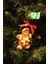 Kurabiye Kalıbı İçerisinde Renkli Gingerbread Man Yılbaşı Süsü – 10cm 5