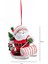 Kızaklı Noel Baba Yılbaşı Süsü – 10cm 2