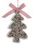 Çok Renkli Çam Ağacı Yılbaşı Süsü – 12,5cm 1