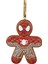Gingerbread Spıderman Yılbaşı Ağaç Süsü – 8cm 1