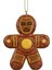 Gingerbread Iron Man Yılbaşı Ağaç Süsü – 8cm 1