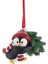 Atkılı Penguen Çam Ağacı İle Yılbaşı Süsü – 7,5cm 1