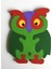 Uğurlu Yeşil Baykuş Ahşap Puzzle Yapboz 1