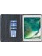Ipad 8/7/6/5 Için 9,7 Inç Zarif Eşkenar Eşekli Doku Yatay Flip Deri Tablet Kasası (Siyah) (Yurt Dışından) 4