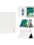 Ipad 8/7/6/5 Için 9,7 Inç Zarif Eşkenar Eşekli Doku Yatay Flip Deri Tablet Kasası (Beyaz) (Yurt Dışından) 2