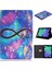 Ipad Için 10. Nesil 10.9 2022 Voltaj Doku Renkli Boyama Deri Tablet Kılıfı (Aşk) (Yurt Dışından) 3