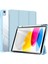 Ipad Için 10. Nesil 10.9 2022 Dux Ducis Toby Serisi Antiskid Deri Akıllı Tablet Kılıfı (Mavi) (Yurt Dışından) 2