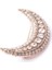 Broş Harf Simge Otantik Desenli Bronz Kristal Taşlı 2