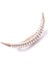 Broş Harf Simge Otantik Desenli Bronz Kristal Taşlı 2
