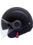 Sx.10 Mat Siyah Açık Motosiklet Kask 1
