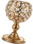 Kristal Candle Tutucular/düğün Şamdan Yemek Odası Bar Masa Dekorasyonu 15CM Altın (Yurt Dışından) 3