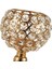 Kristal Candle Tutucular/düğün Şamdan Yemek Odası Bar Masa Dekorasyonu 15CM Altın (Yurt Dışından) 4