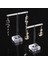 2pack Küpe Ağacı / Mücevherat Ekran Standı / Akrilik Ekran Stand Stud Dro (Yurt Dışından) 4