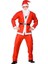 Elyaf Kumaş Yetişkin M Beden Noel Baba Kostümü Santa Claus Kıyafeti 1