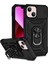 Casestreet Apple iPhone 14 Plus Kılıf Tank Aramid Sürgülü Vega Yüzüklü+Nano Siyah 1