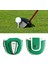 Dayanıklı Golf Mallet Putter Head Cover Golf Club Head Clubs Head Koruyucu Yarım Yuvarlak 12X12CM (Yurt Dışından) 4