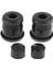 4 Adet Pu Üst Alt Kaykay Kamyon Burç Rebuild Kit 15X15MM Siyah Siyah (Yurt Dışından) 1