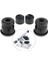 4 Adet Pu Üst Alt Kaykay Kamyon Burç Rebuild Kit 15X15MM Siyah Siyah (Yurt Dışından) 4