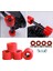 4 Adet Longboard Tekerlekler 60MM 78A Kaykaylar Sokak Kruvazör Tekerlekler Ekipmanları Kırmızı (Yurt Dışından) 4