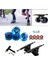 Katı Kaykay Kamyon 7 '' Askı Abec-11 Rulmanlar Longboard Tekerlek Parçaları Siyah Açık Mavi (Yurt Dışından) 5