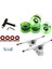 Katı Kaykay Kamyon 7 '' Askı Abec-11 Rulmanlar Longboard Tekerlek Parçaları Gümüş Temizle Yeşil (Yurt Dışından) 1
