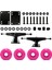 Kaykay Kamyonları 5 "tekerlekler 52MM Abec 9 Rulmanlar Cıvata Parçaları Kiti Pembe Tekerlekler (Yurt Dışından) 1