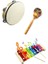 RİTİM SETİ - 6 - ORFF SET - MARAKAS, KSİLOFON, ZİLLİ TEF 1