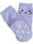 Kız Çocuk Kaydırmaz Tabanlı Çorap Lila 1