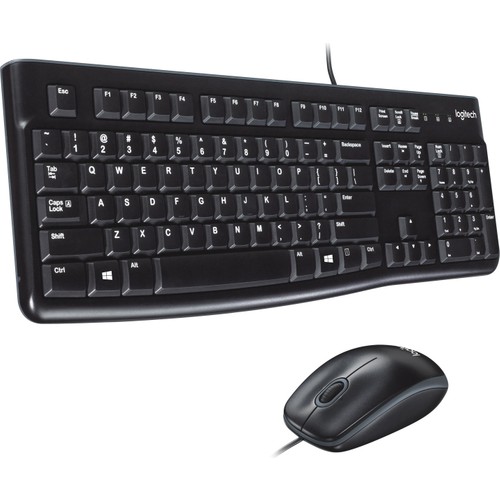 Logitech MK120 Usb Q Kablolu Klavye + Mouse Set