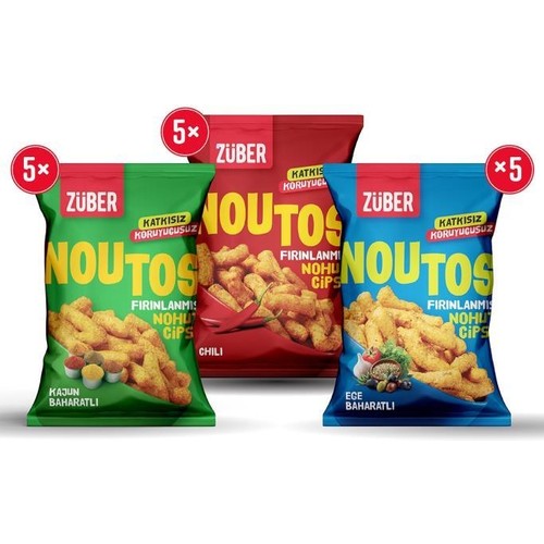 Züber Noutos Deneme Paketi 15 x 55 gr