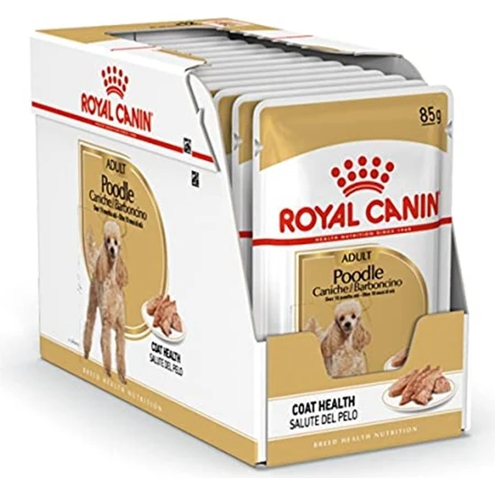 Royal Canin Poodle Yetişkin Pouch Yaş Köpek Maması 85 gr 12'li