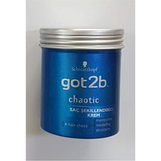 Schwarzkopf Got2b Chaotic Saç Şekillendirici Krem 100 Ml Fiyatı