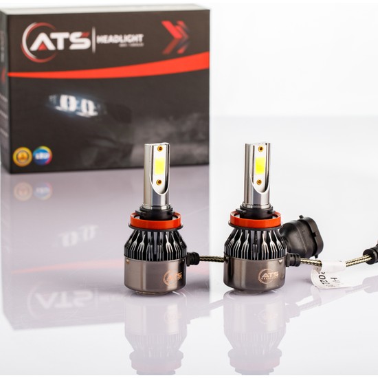 Ats Headlight LED Xenon H11 12/24V 48W 10800LM 6000K Ampul Fiyatı