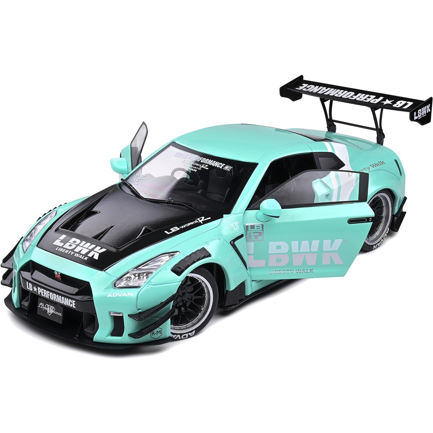 Hepsilazım 1/18 Nıssan Gtr (R35) W/ Liberty Walk Body Kit Fiyatı