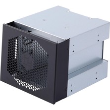 Metal 5 Inç 4 Bay 3.5 "hdd Cage Caddy Braket Dönüştürücü