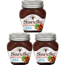 Sarelle Şekersiz Kakaolu Fındık Ezmesi 3 x 350 gr