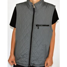 Derin Mavi Tasarım Dışı Kapitoneli Içi Polarlı Normal ve Battal Beden Seçenekli 4renk 8beden Yelek