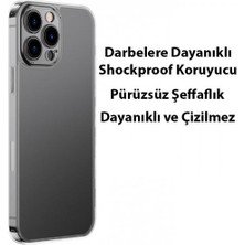 Baseus 0.4mm iPhone 13 Pro Max 6.7inch Darbe Koruyucu Telefon Kılıfı, Çizilmez, Kamera Koruyucu