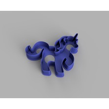 Bi'şeyler Sepeti Unicorn Kurabiye Kalıbı