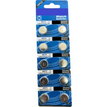 Ata Elektronik Çocuk Oyuncak Pili  AG13 LR44H A76 SR44 LR44 357 Alkalin Pil 1.5V Pil 1 Kart 10 Adet - 10PCS AG13 LR44 303 A76 357 SR44 1.5V Battery Button Coin Cell Batteries AG13